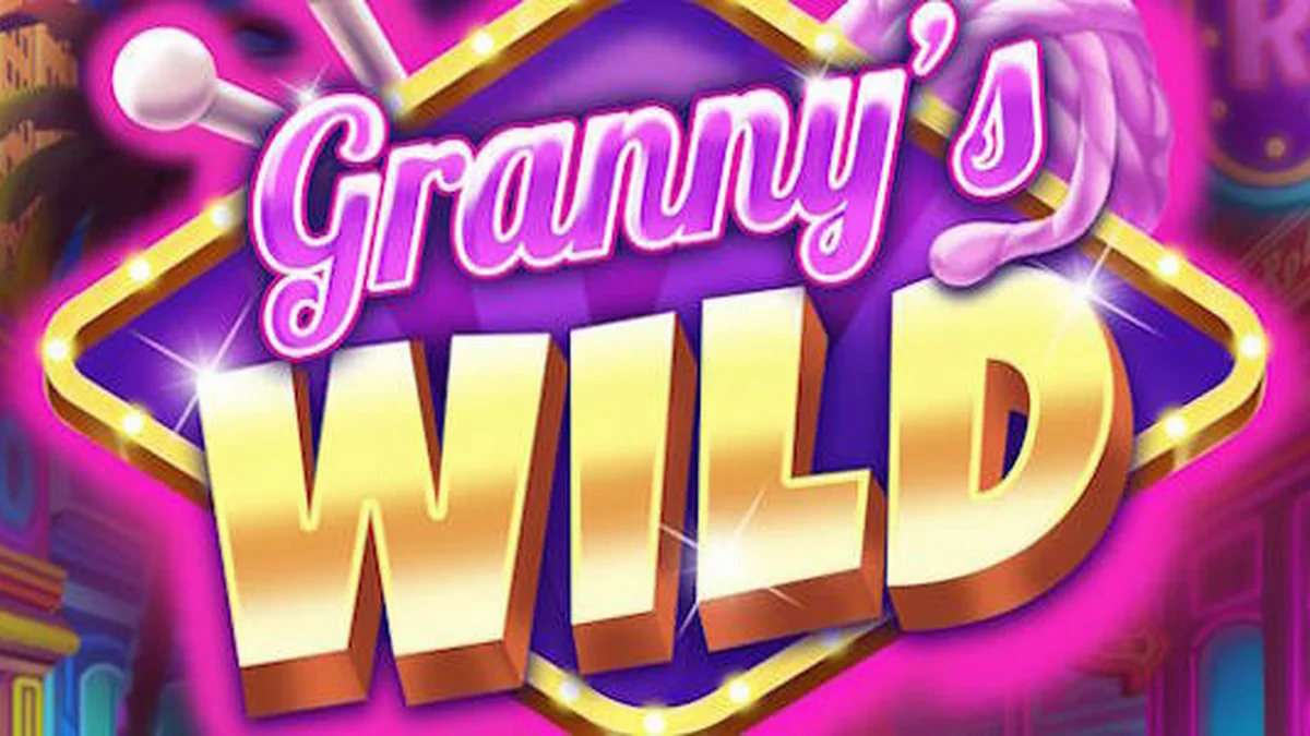 Karakter nenek yang ceria dalam permainan slot Granny’s Wild